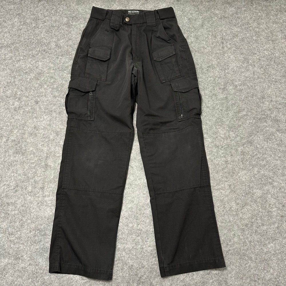 Blackhawk Tactical Cargo Pants Men 30x32 Black Warrior Wear Tac Life TP02